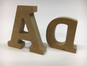 Standing MDF letters. cnt. 1.99 €